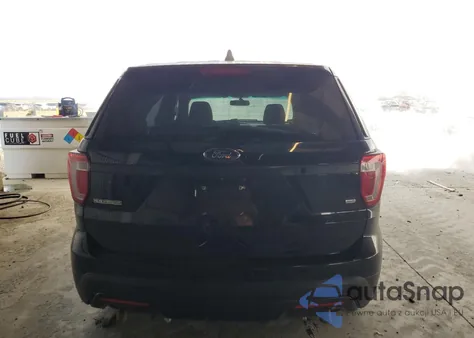 2016 Ford Explorer Police Interceptor из США, поврежденный, VIN 1FM5K8ARXGGB12992